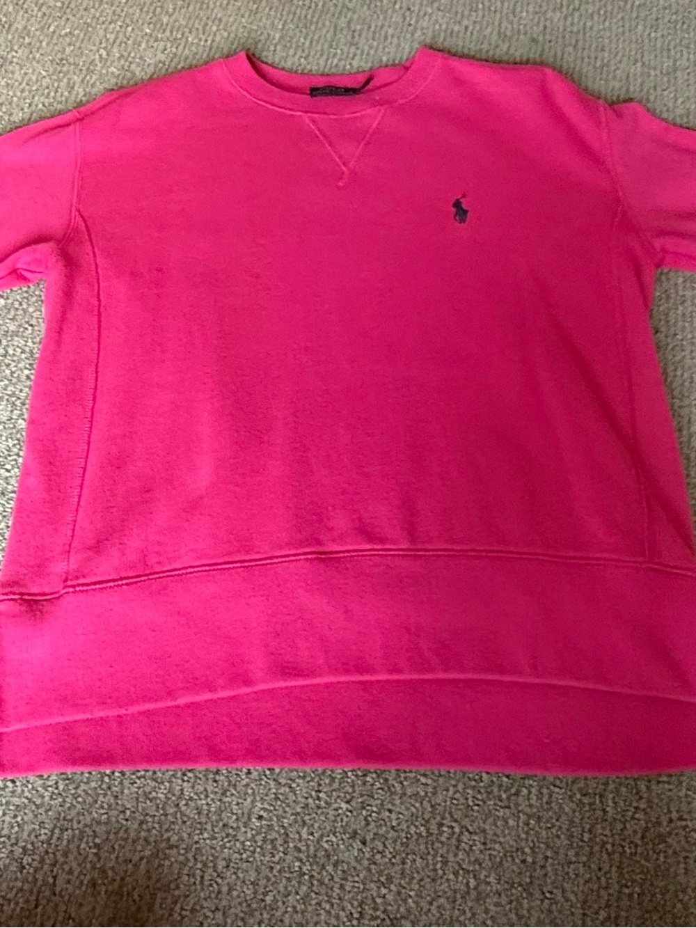 Ralph Lauren Pink Crewneck Sweatshirt